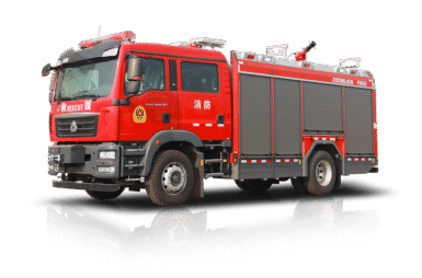 PM60A6/ST Foam/water tank fire truck
