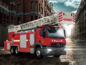 Aerial Ladder Fire Truck