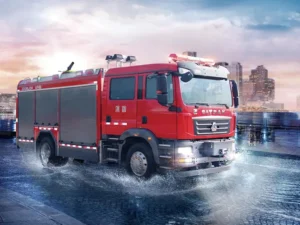 Urban combat fire truck