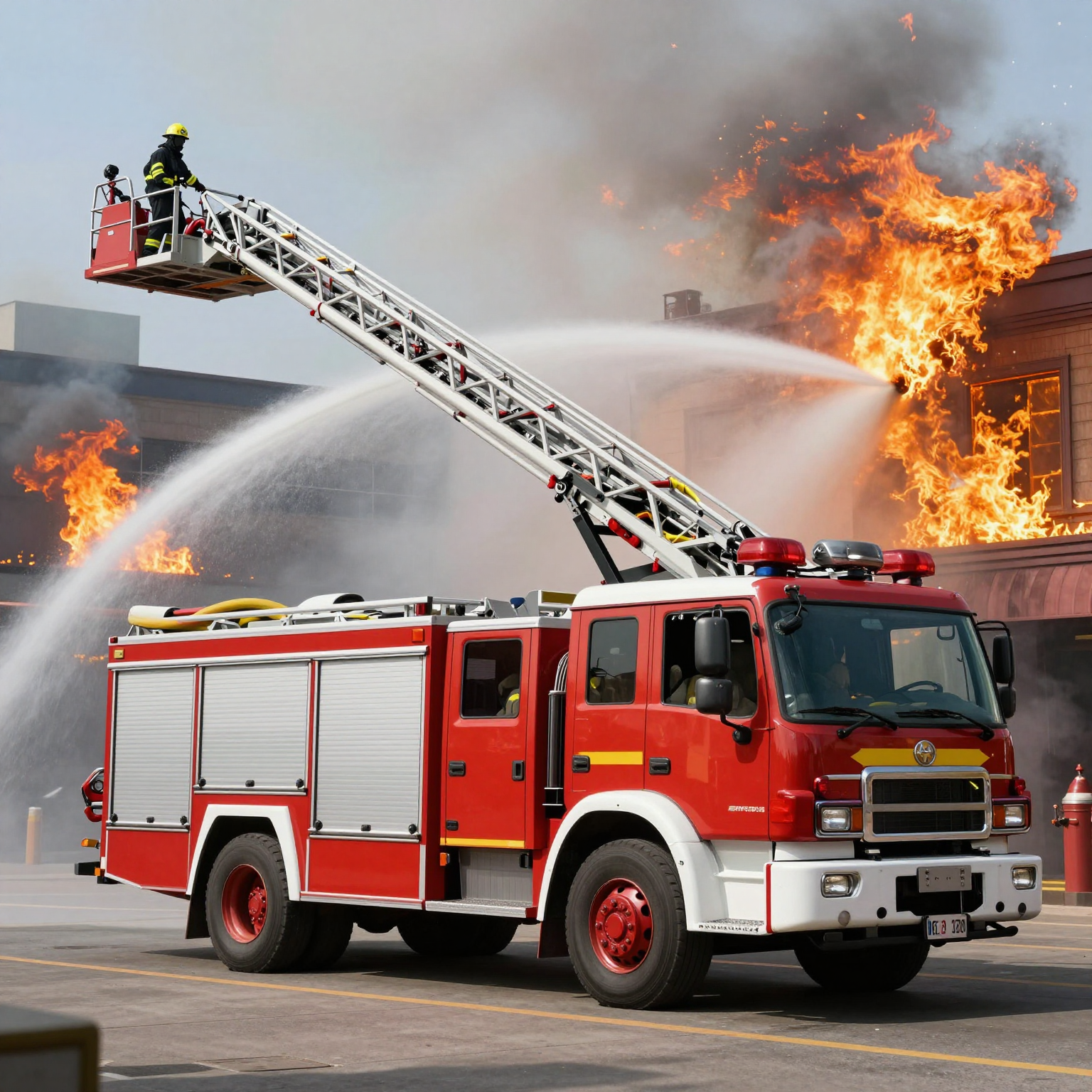 Bruder Fire Truck w Akcji