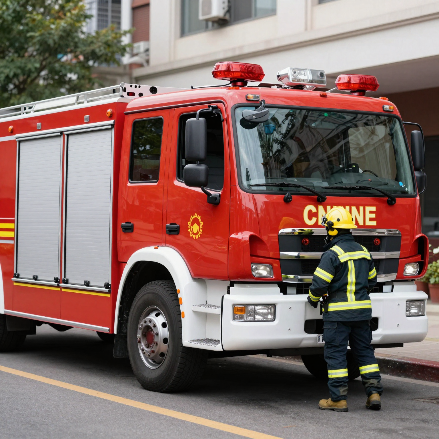 Articulating Fire Truck