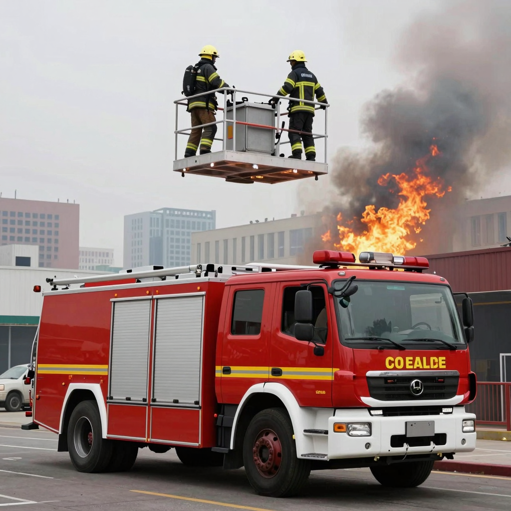 Aerial Platform Fire Truck