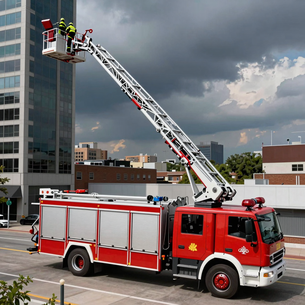 Aerial Platform Fire Truck