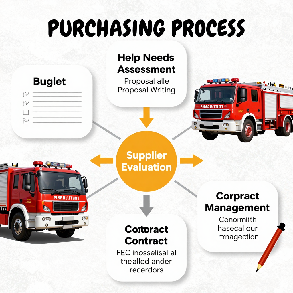 Proces zakupowy infografika