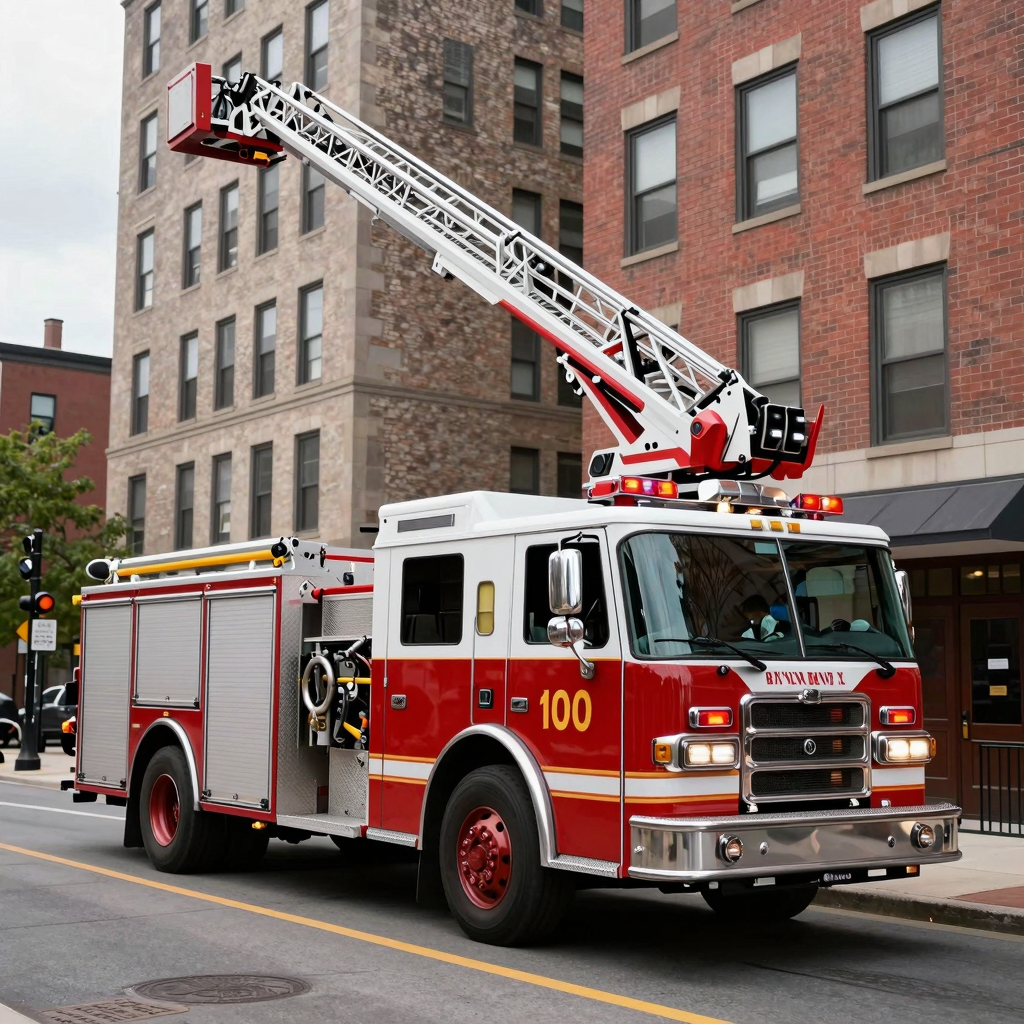 Bryn Mawr 100 Aerial Fire Truck