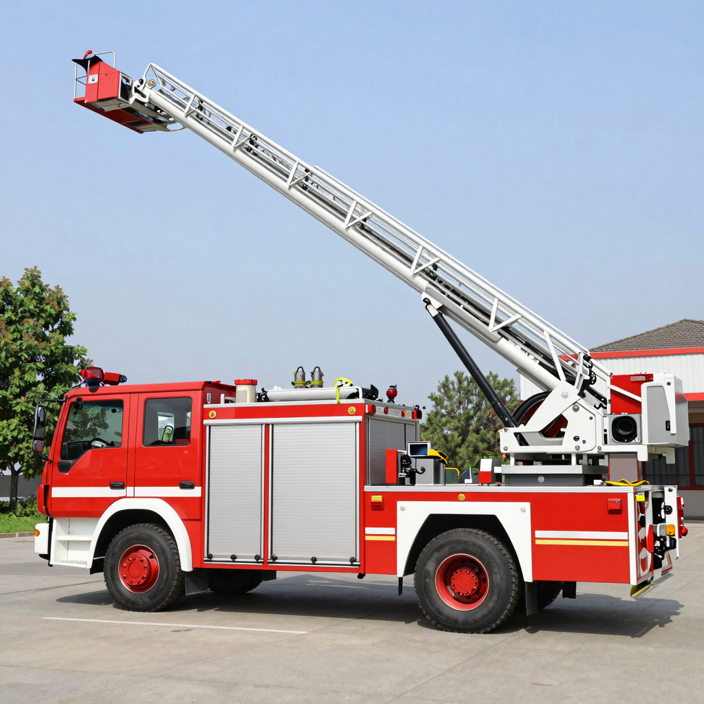 Fire Ladder Truck