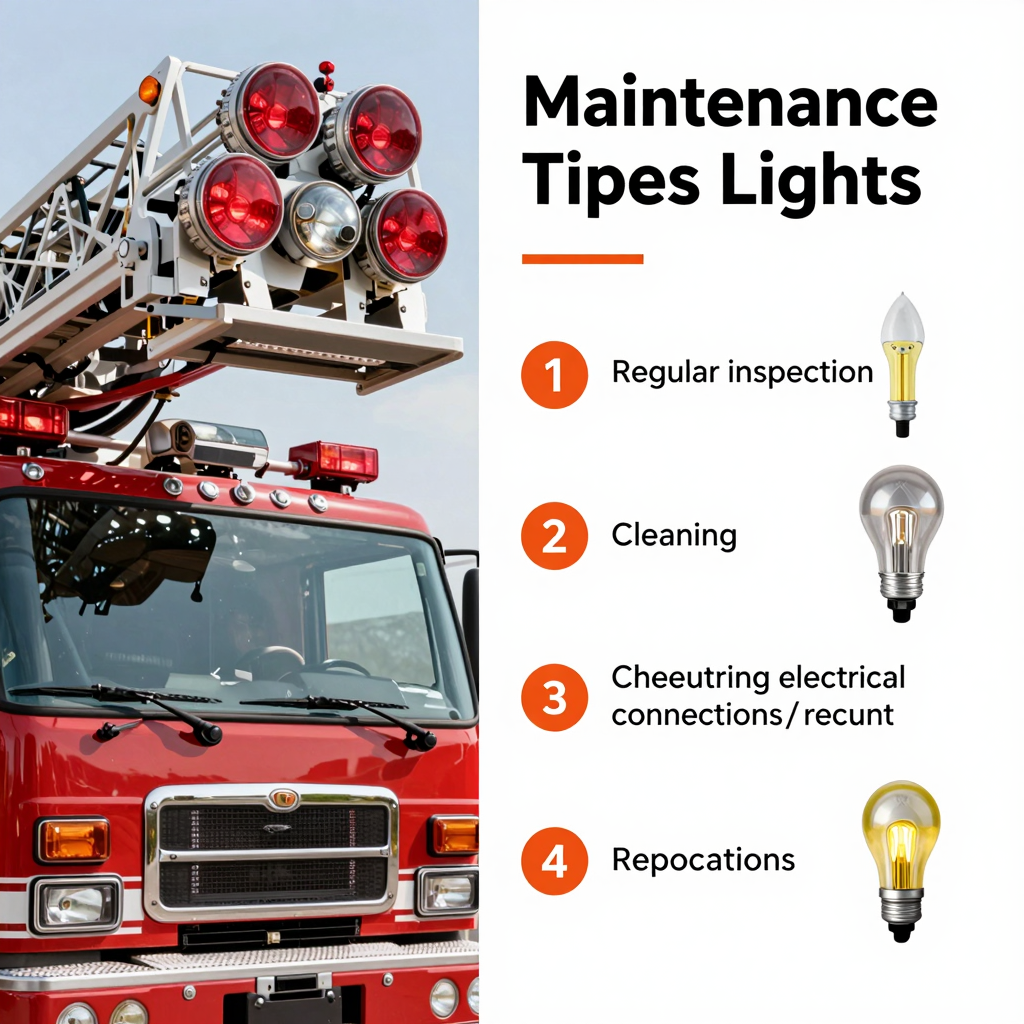 Maintenance Tips for Fire Truck Ladder Lights