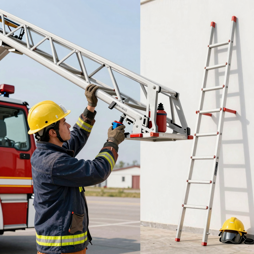 Repair Options for Damaged Fire Truck Ladders