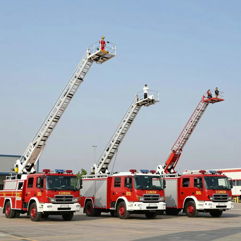 Aerial Apparatus Fire Trucks Collection