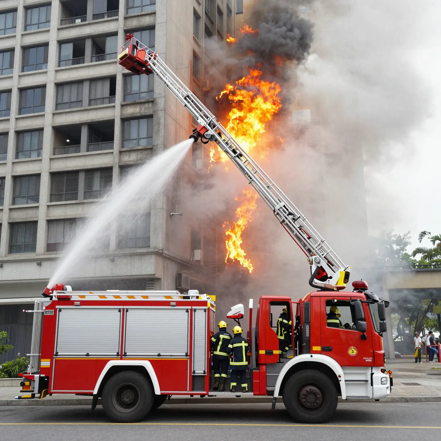 Aerial Fire Truck