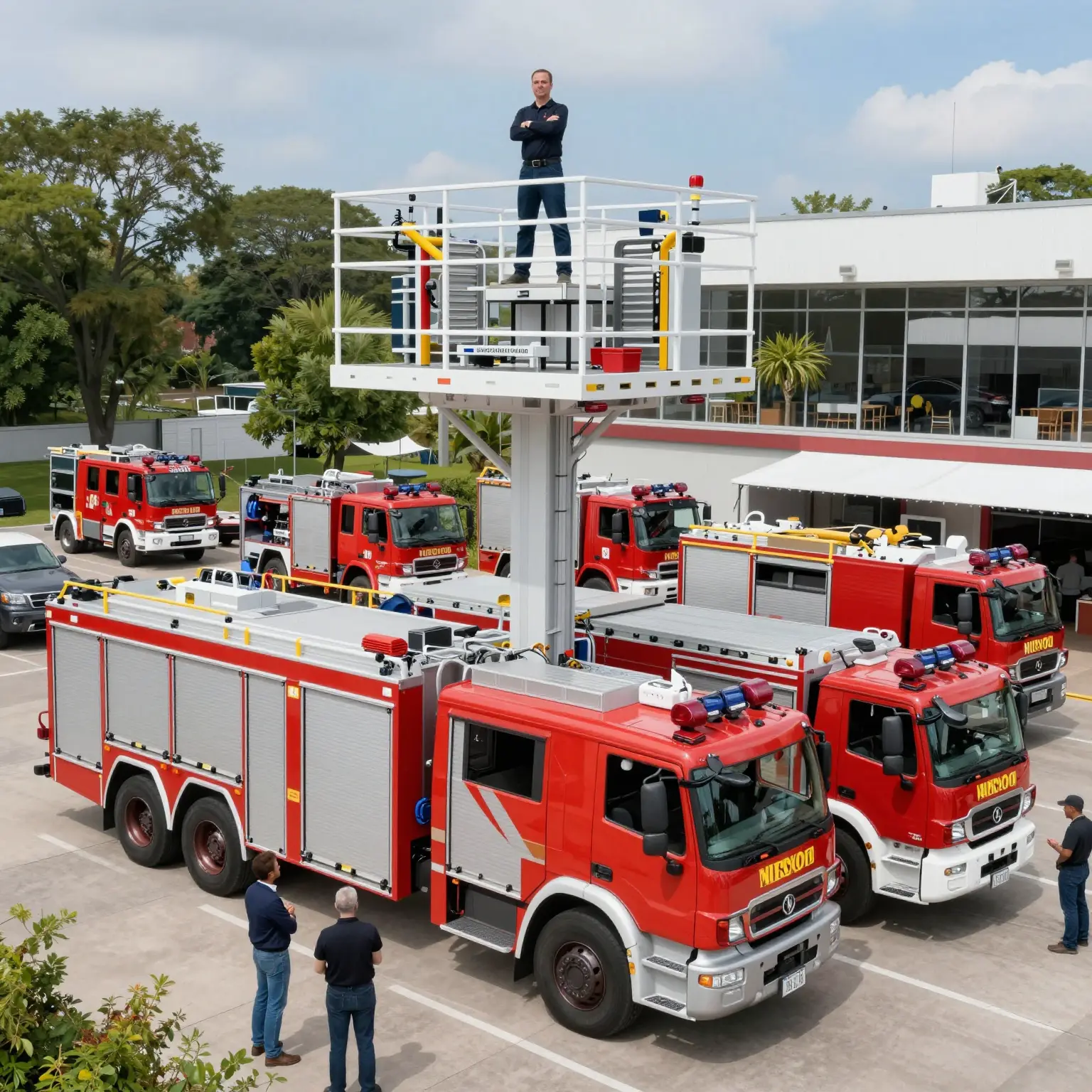 Aerial Platform Fire Truck
