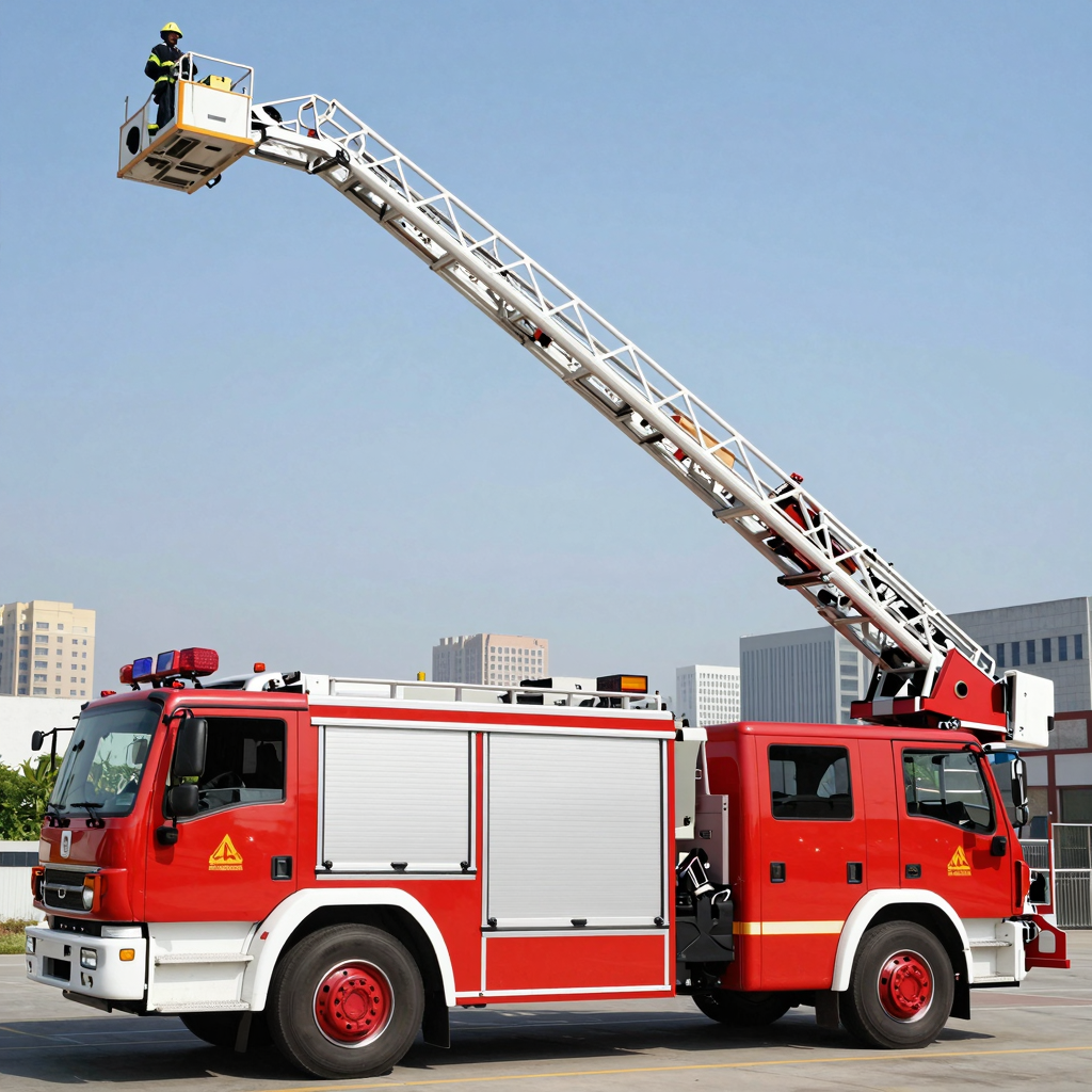 Fire Ladder Truck