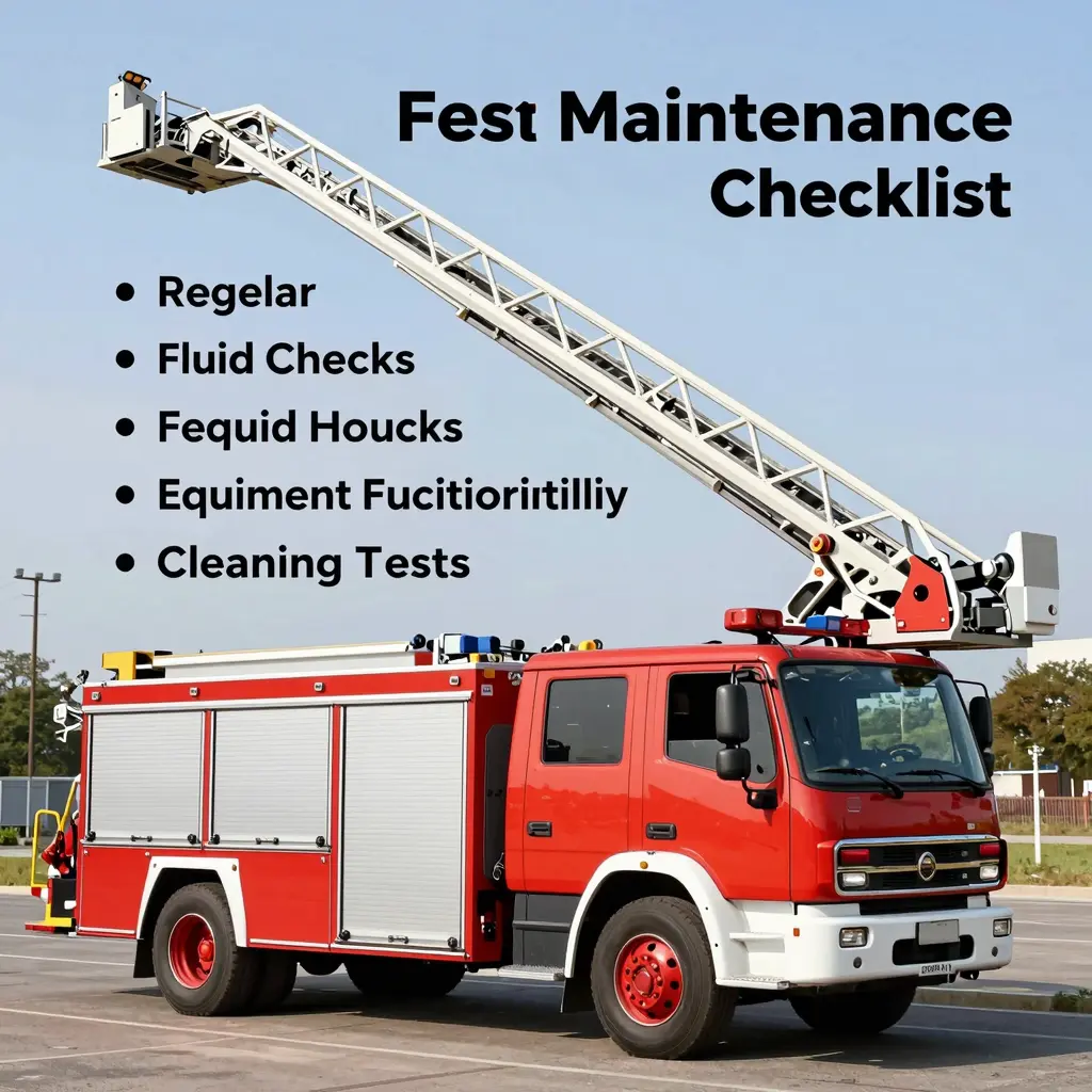 Fire Engine Ladder Truck Maintenance Tips