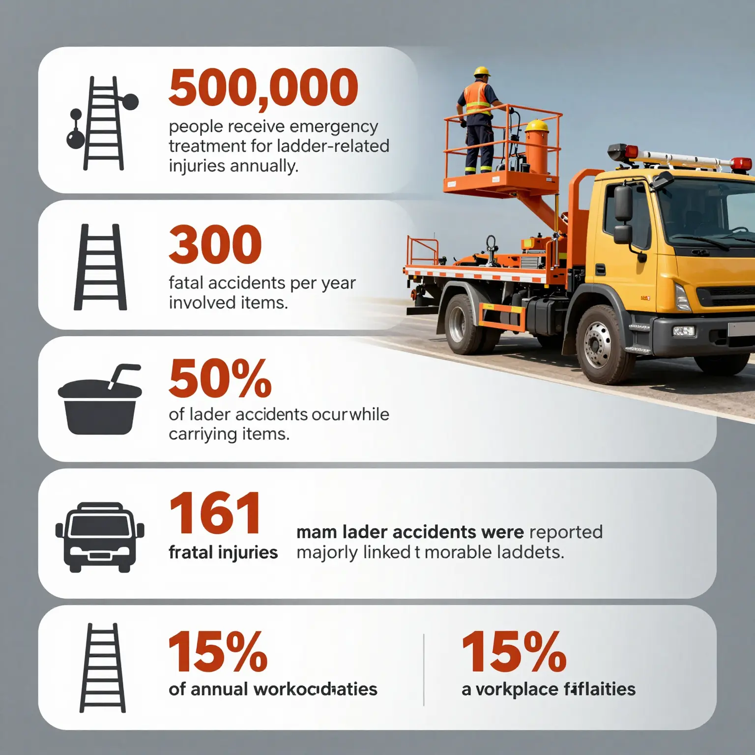 Ladder Truck Safety Infographic