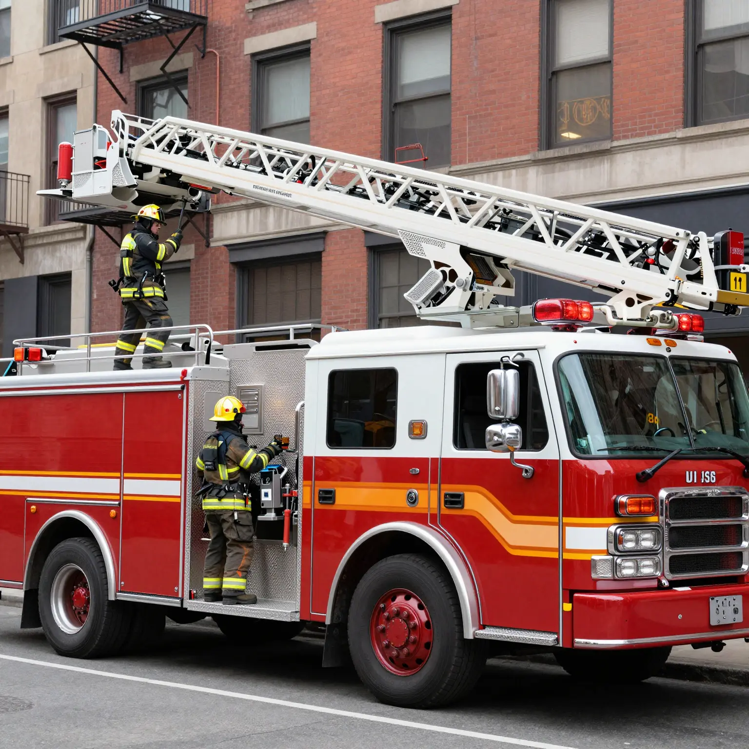 New York Fire Department Ladder Truck