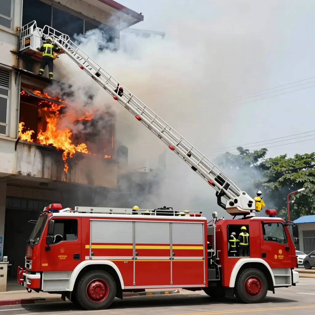 Ladder Truck Action 1