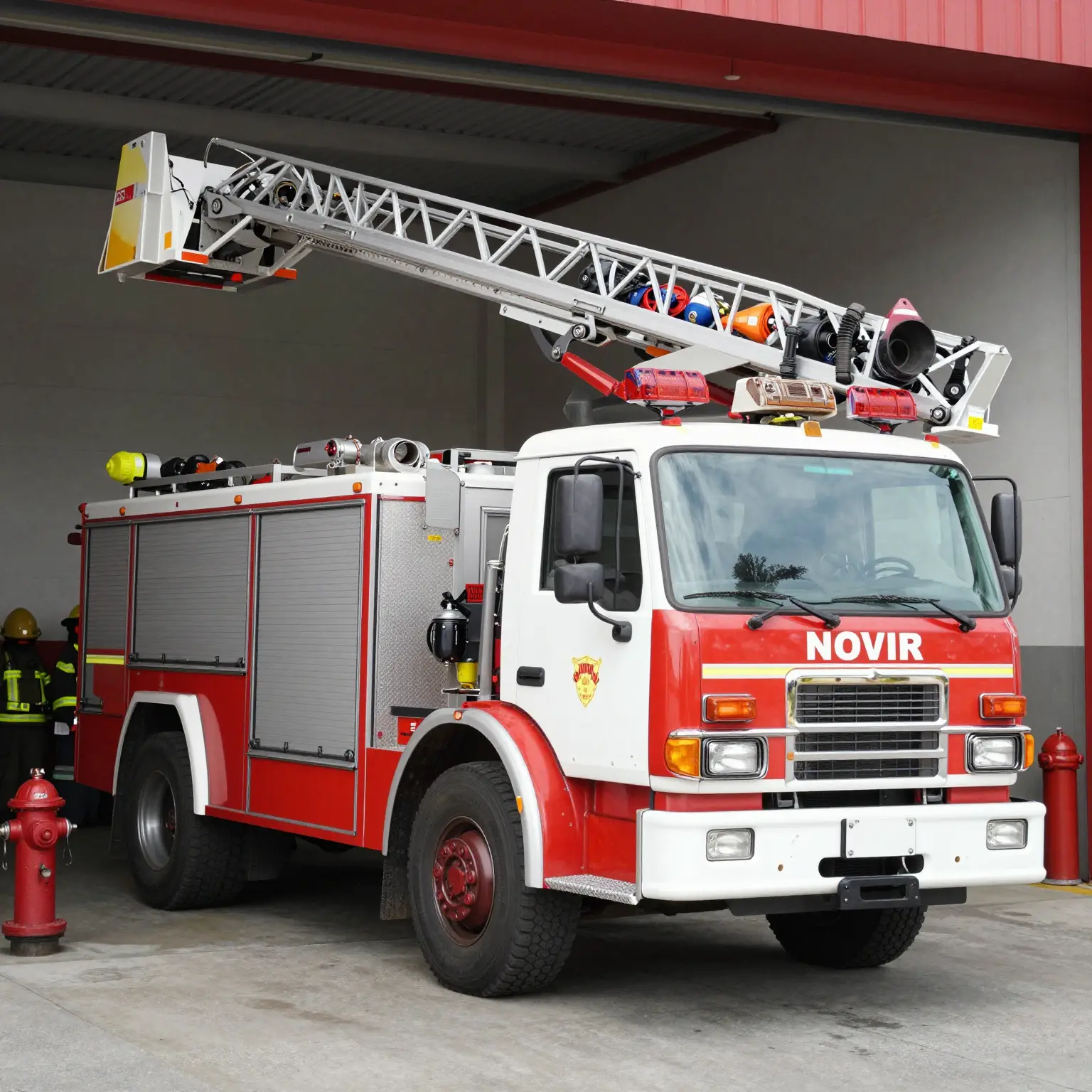 Used Aerial Fire Truck