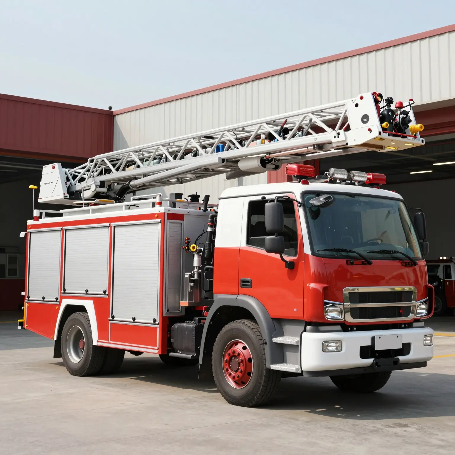 Used Aerial Fire Truck
