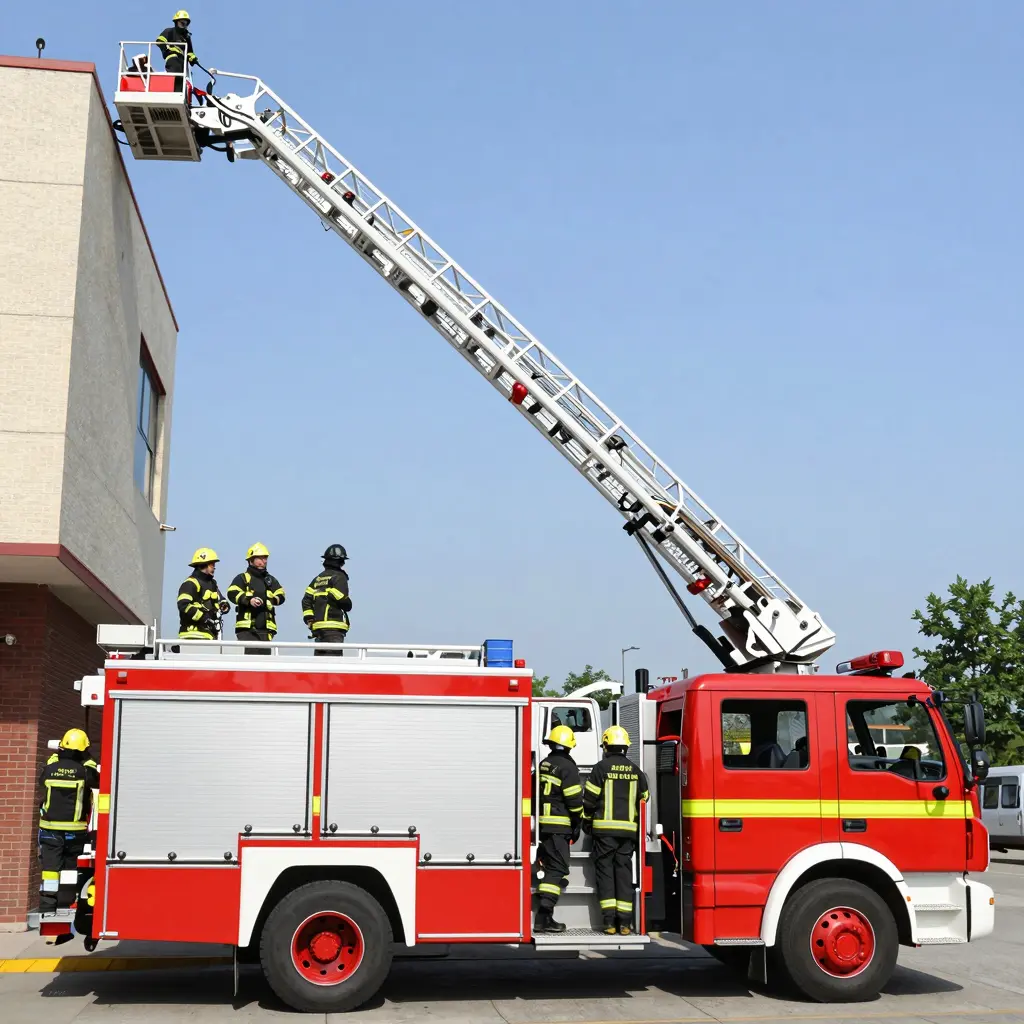 Used Fire Ladder Truck