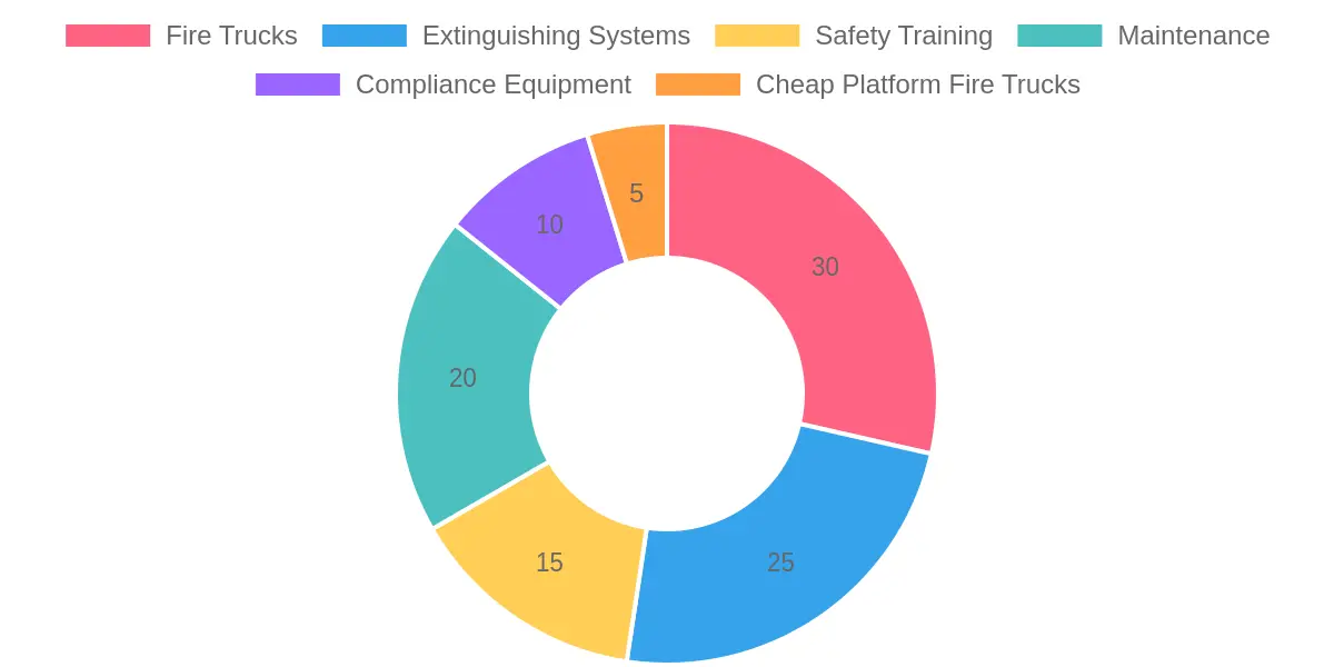Budget Distribution for Fire Safety Categories