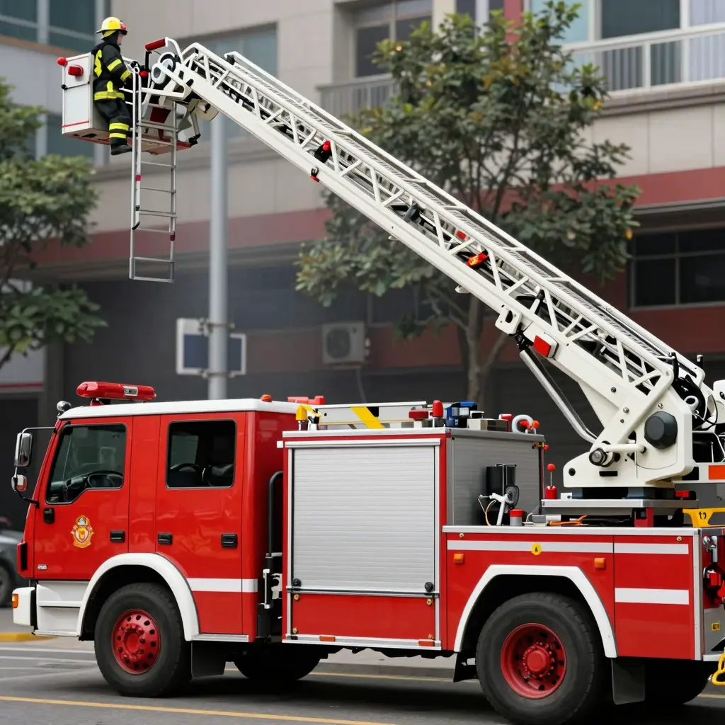 Fire Engine Ladder Truck
