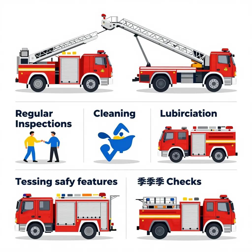 Fire Engine Ladder Truck Maintenance Tips