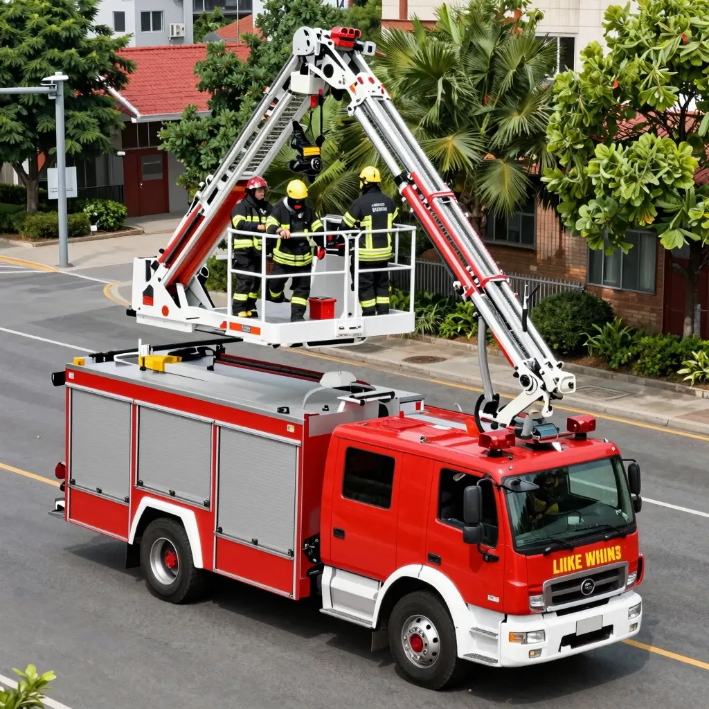 Aerial Platform Fire Truck