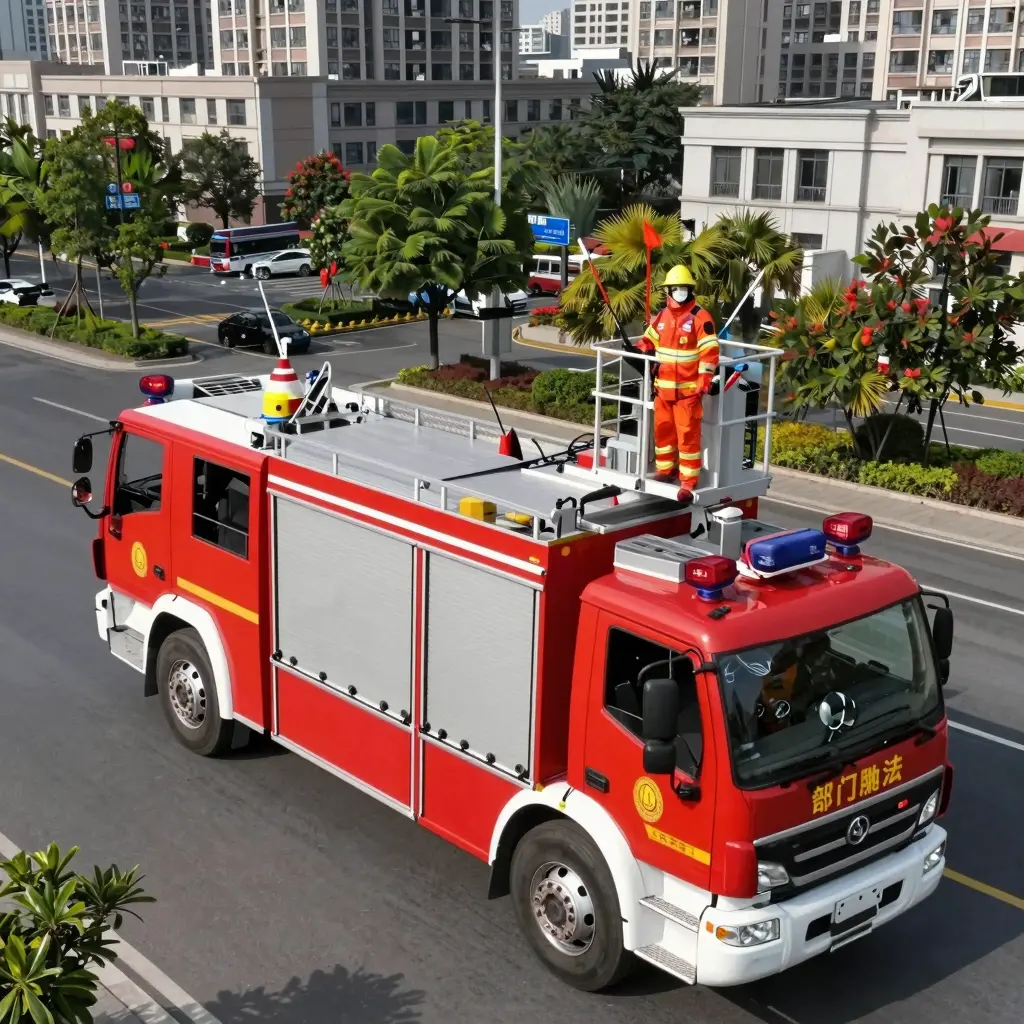Aerial Platform Fire Truck