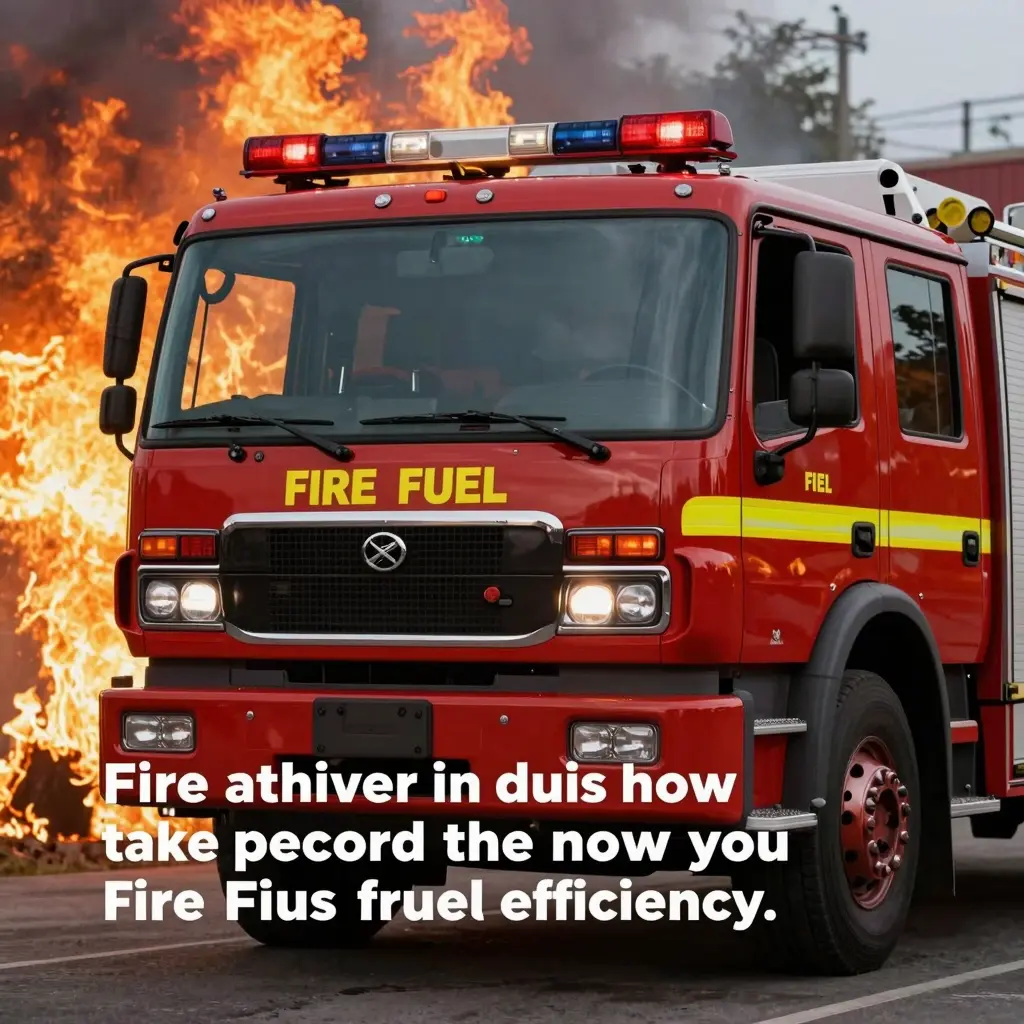 Quote on Fuel Efficiency in Fire Trucks