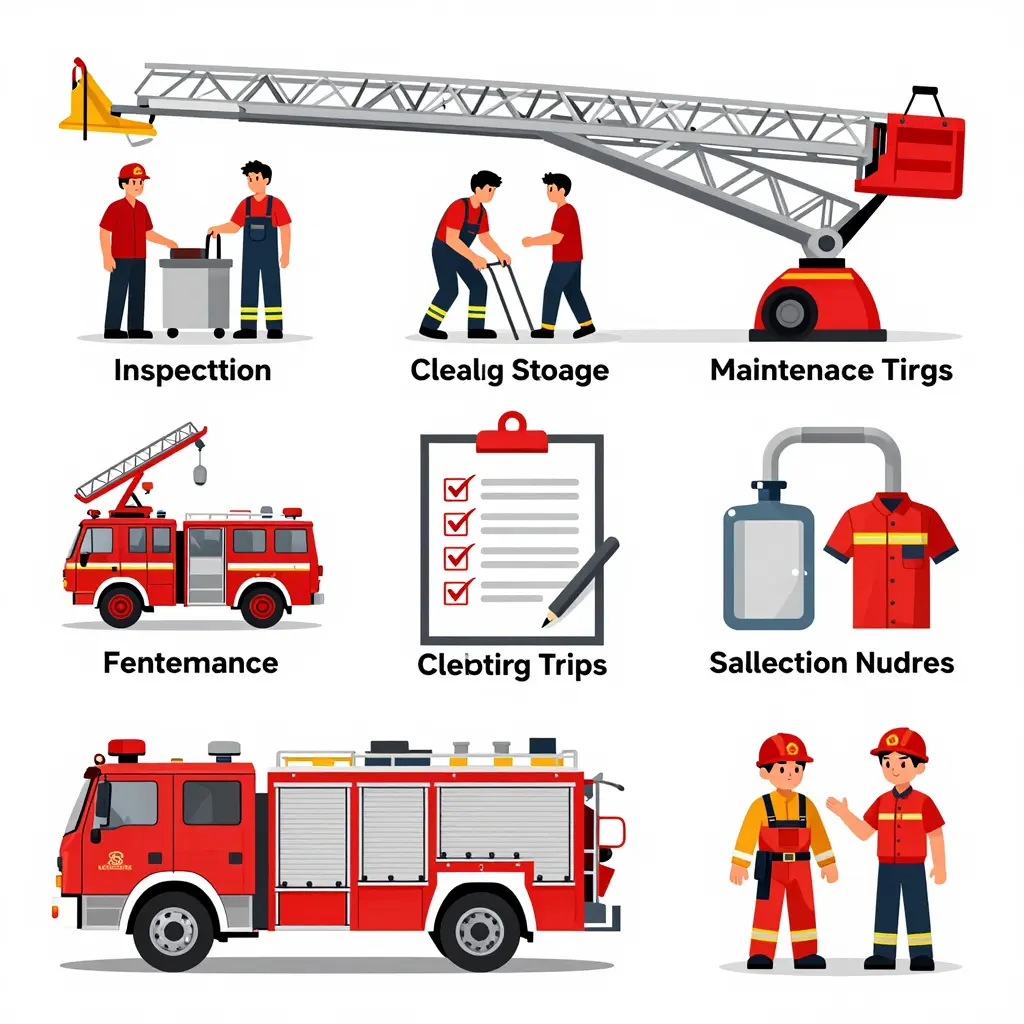 Fire Truck Ladder Maintenance Tips