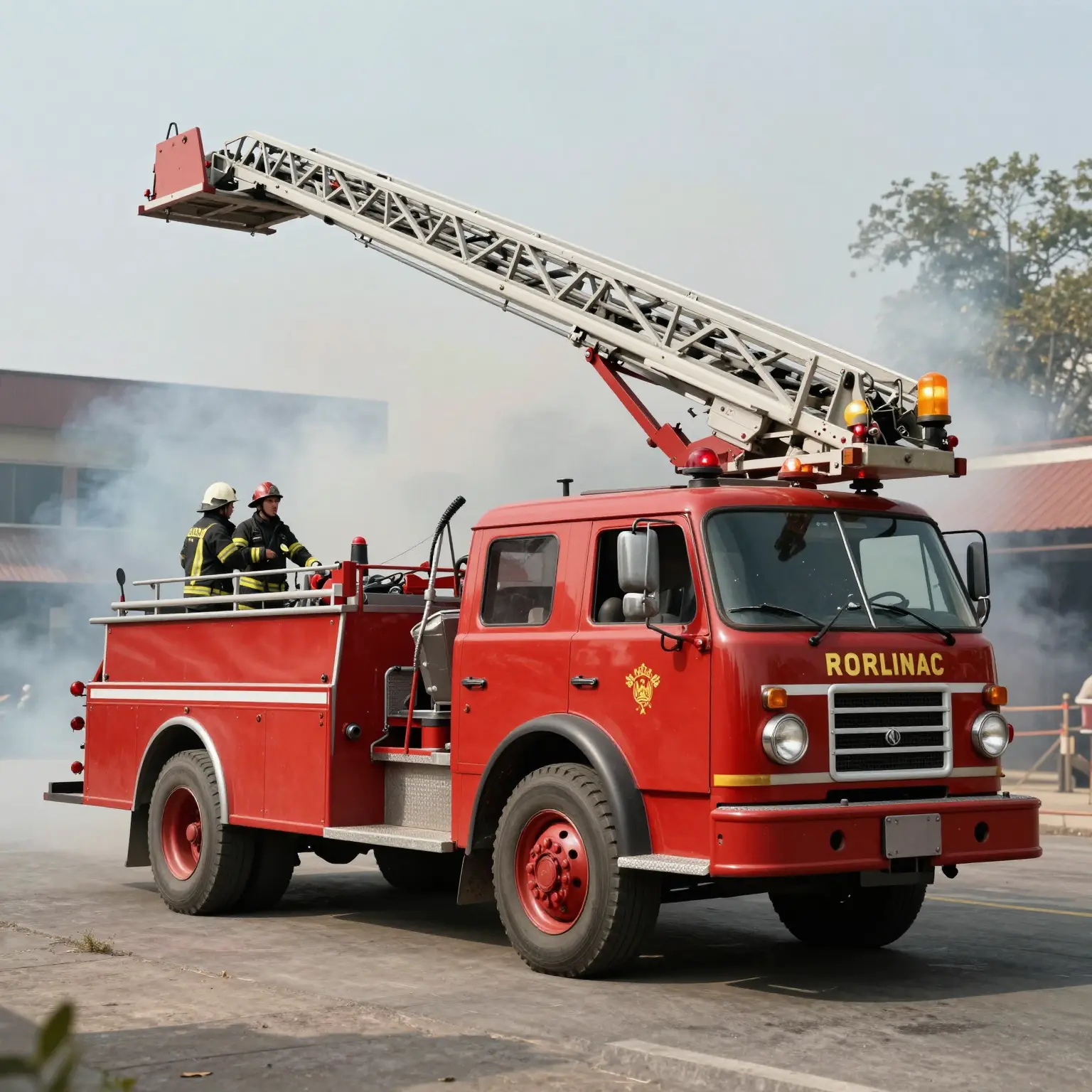 Old Ladder Truck