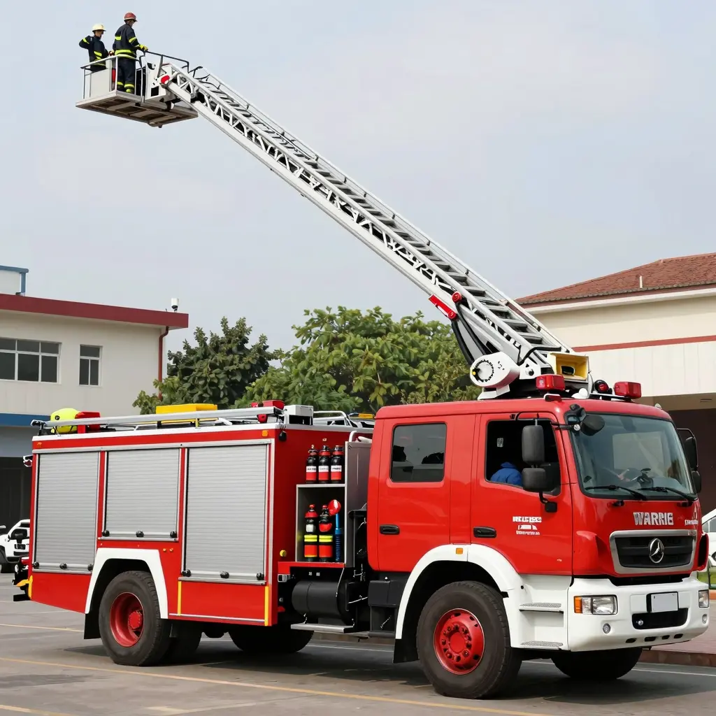 Fire Ladder Truck